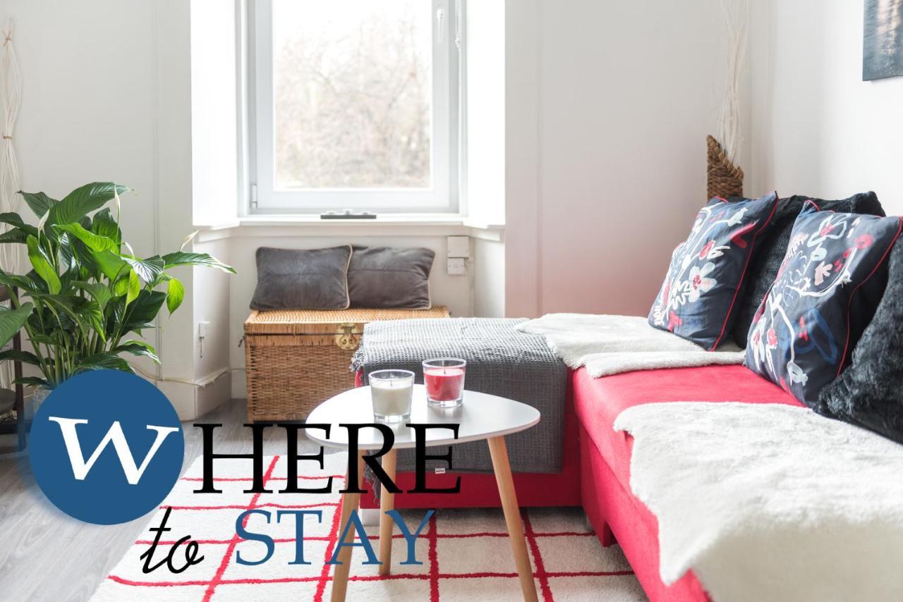 Lovely Modern Apartment At The Shore 에든버러 외부 사진