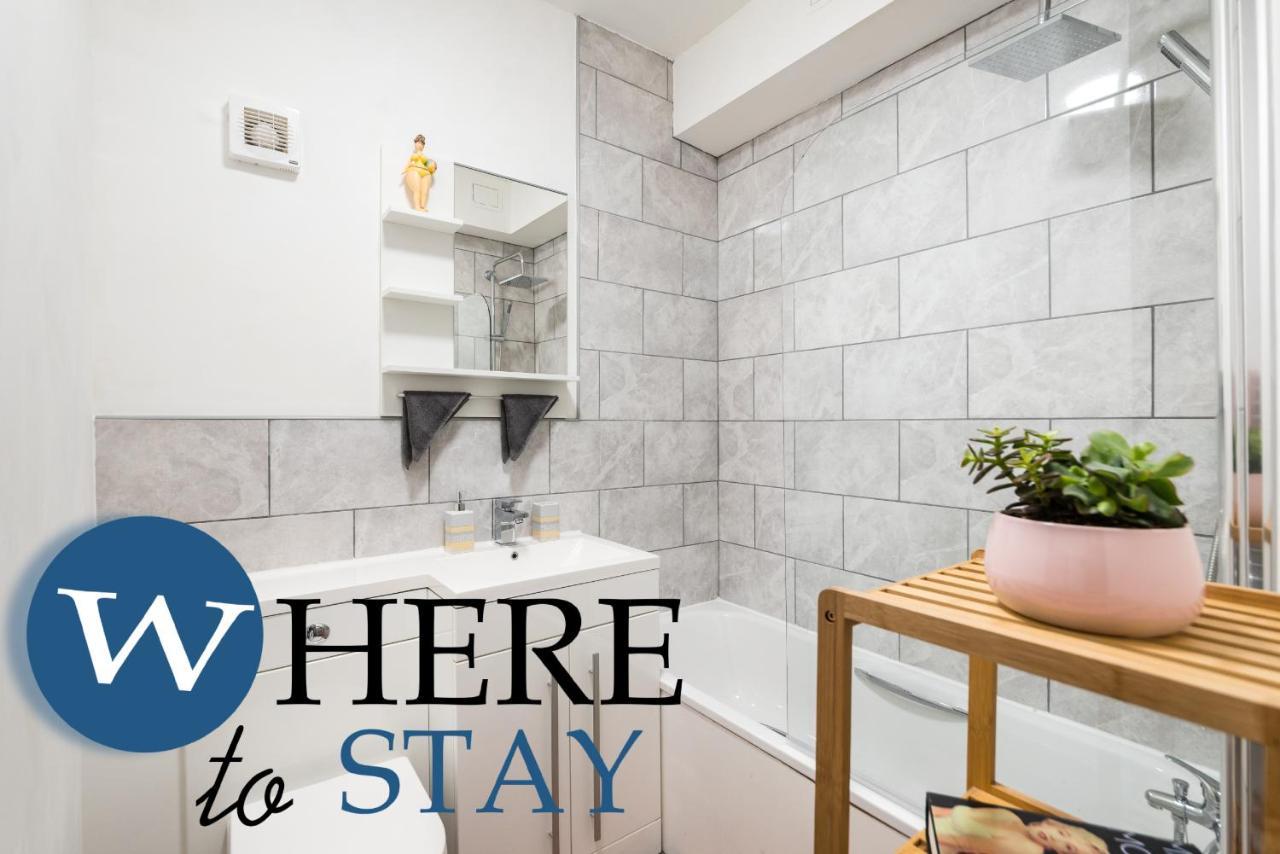 Lovely Modern Apartment At The Shore 에든버러 외부 사진