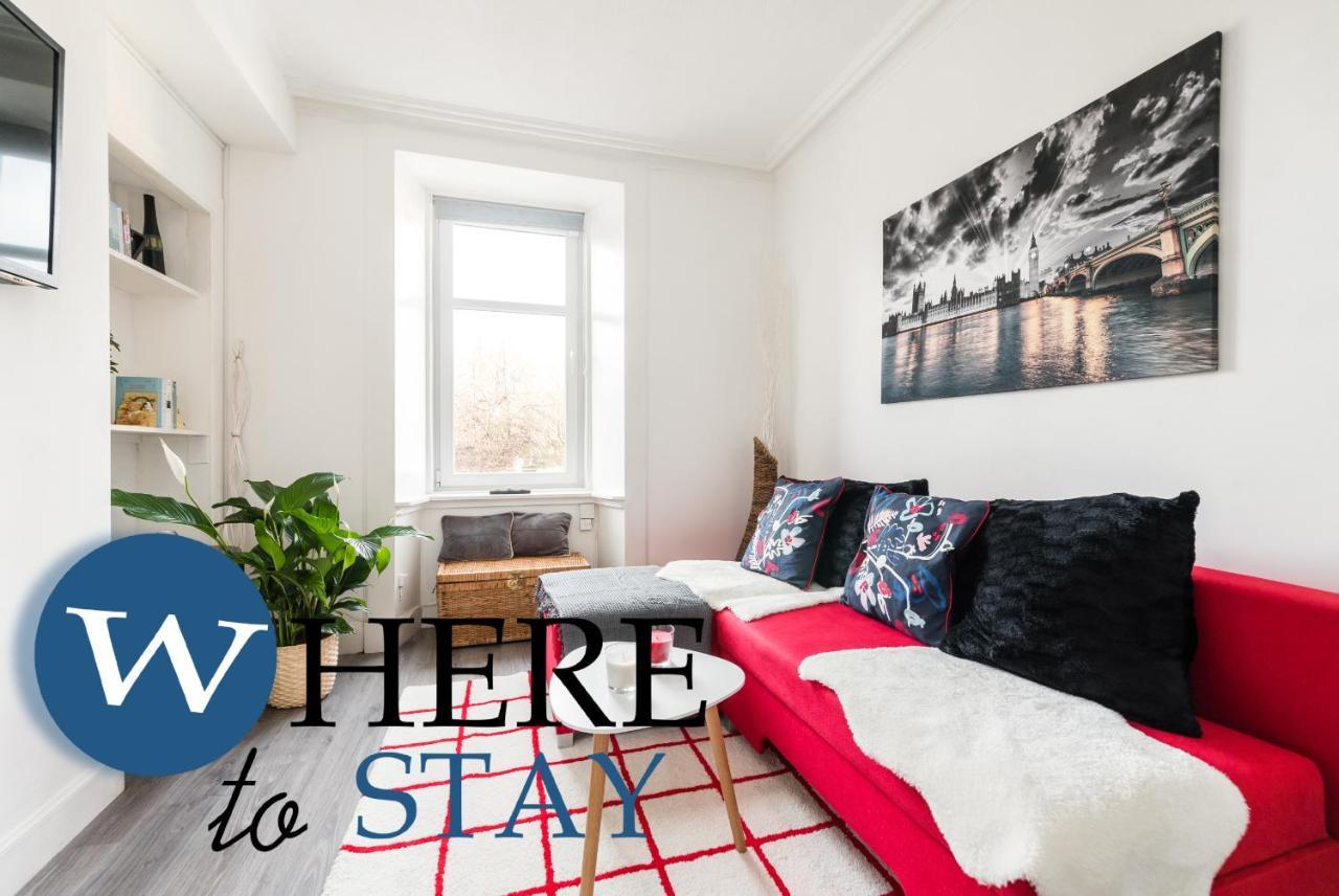 Lovely Modern Apartment At The Shore 에든버러 외부 사진